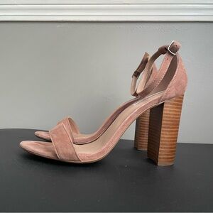 Steve Madden Carrson Blush Pink Ankle Strap Sandal